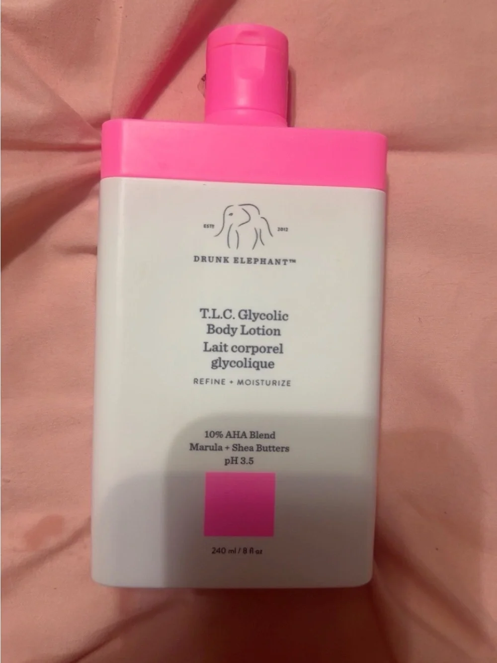Never Used Drunk Elephant Lotion